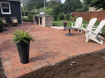 brick floor patio outdoor
