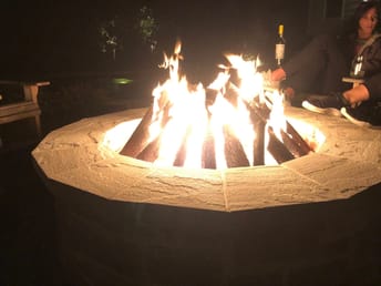 outdoor fire pit