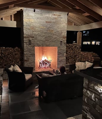 outdoor fire pit