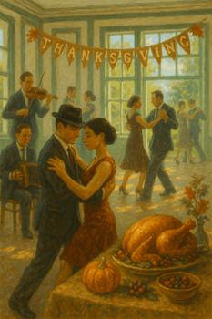 Dancing and Feast on Thanksgiving Day.png