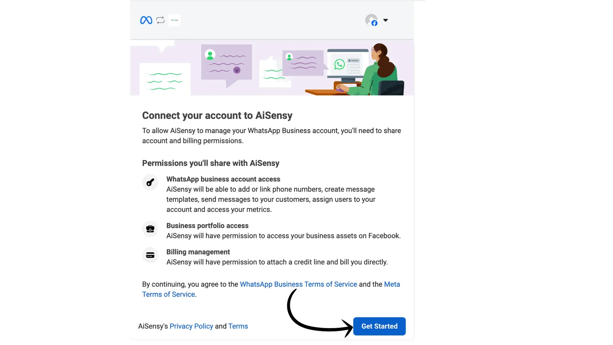 7. Next, tap Get Started2.webp