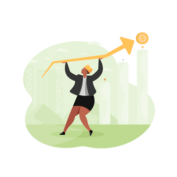 increase money finance arrow