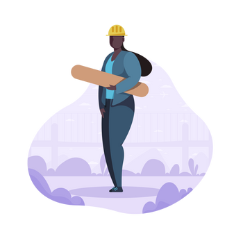 architect construction helmet