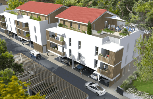Projection immobilier neuf Memoria à Biscarrosse