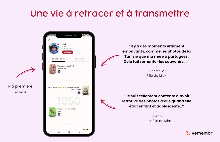 Grand-mère entourée de ses petits-enfants