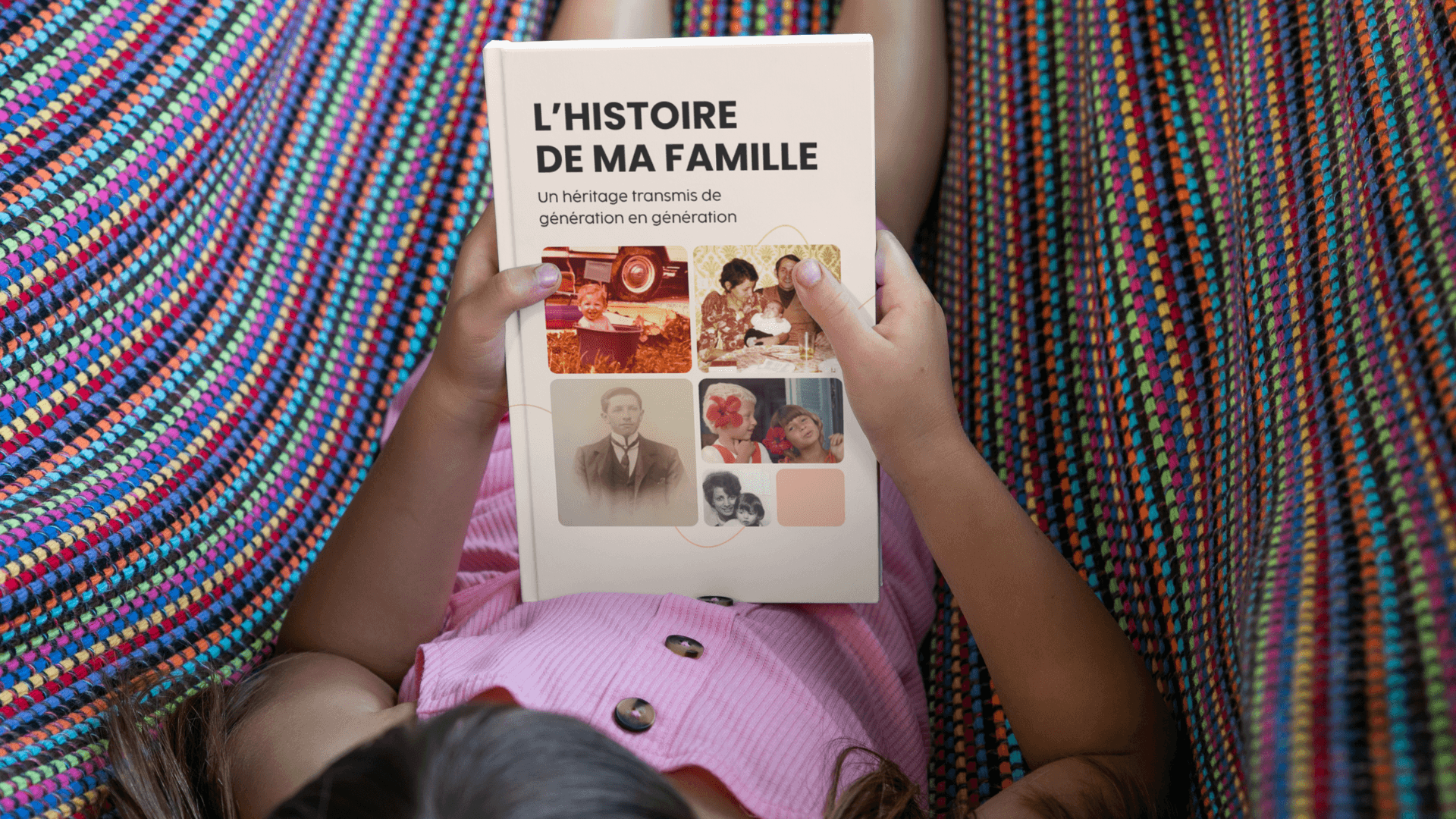 Votre histoire prend vie dans un livre