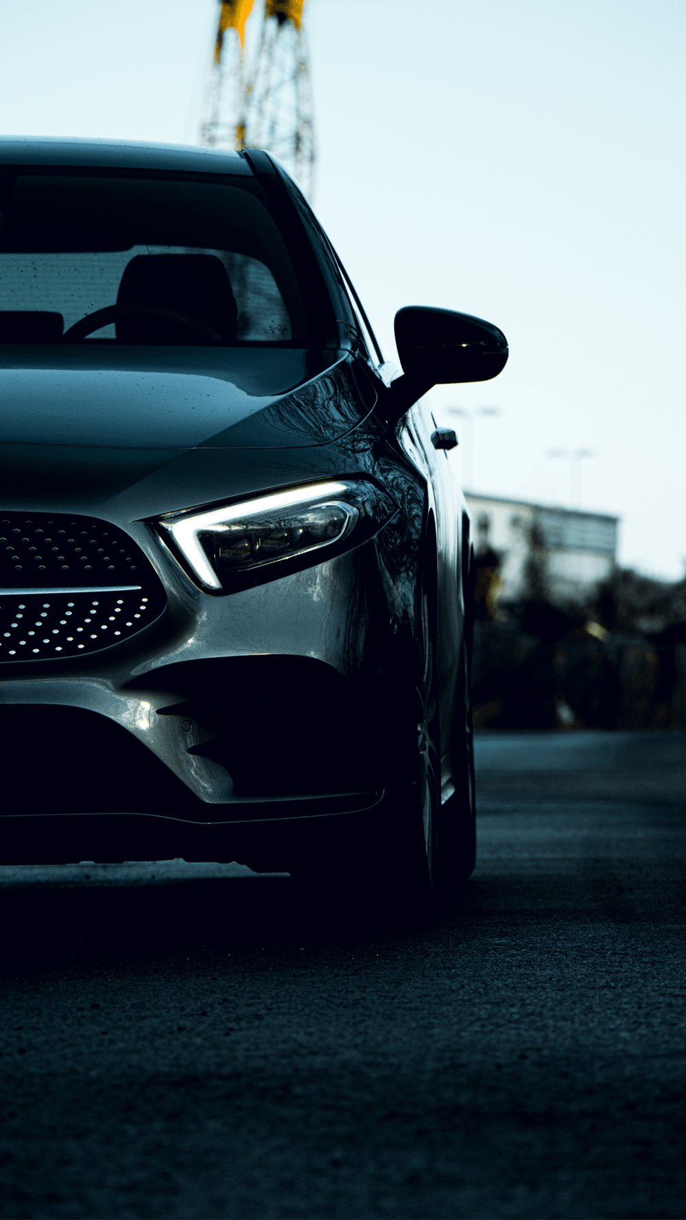 Car Photography - Mercedes Front