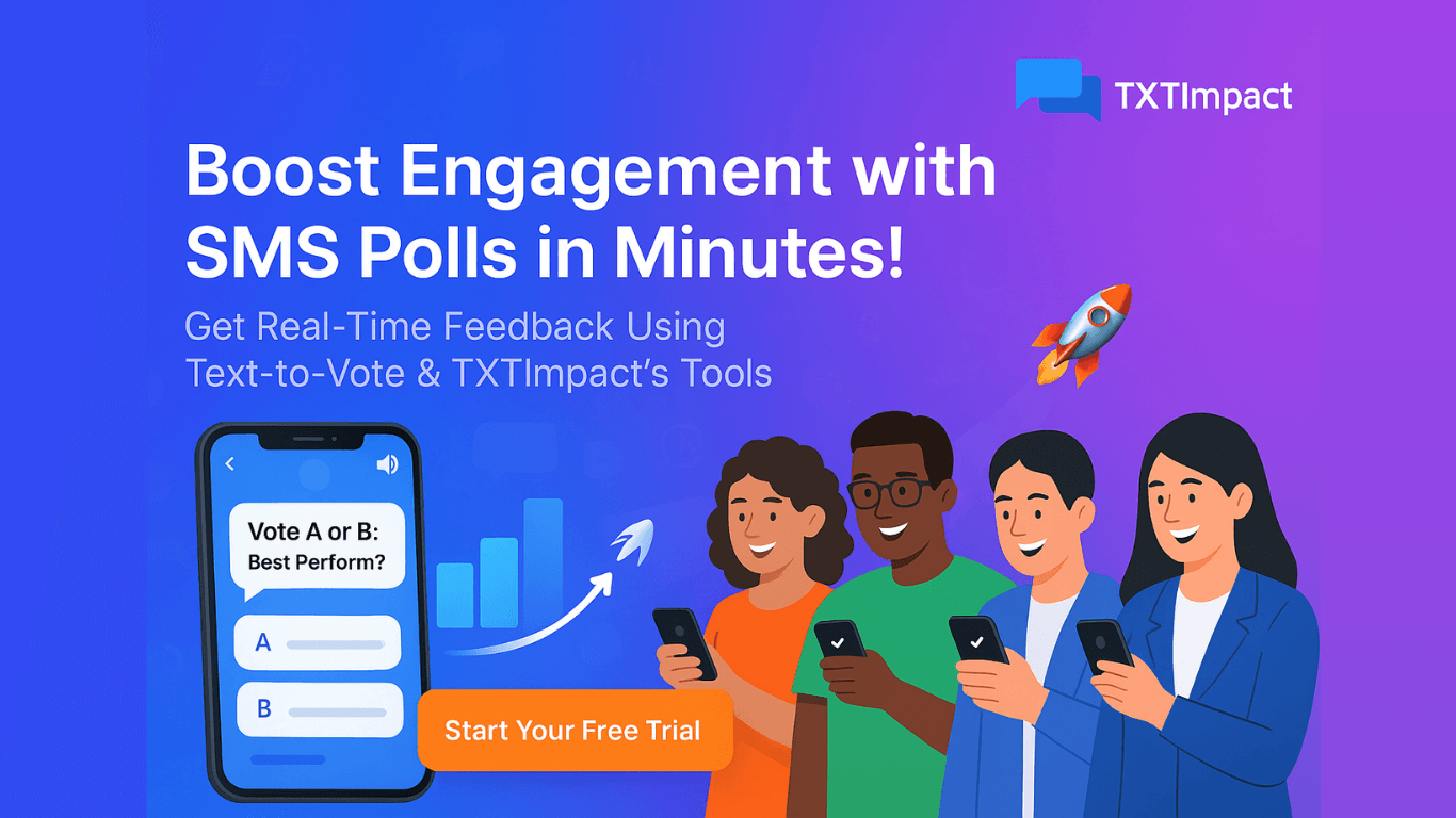 How to Use Text-to-Vote & Create SMS Polls