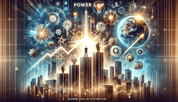 a sophisticated and impactful blog cover image for a post about 'The Power Law_ Venture Capital and the Art of Disruption' by Sebastian Mallaby.png