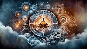 A creative and conceptual cover image for a blog post about Inner Engineering, blending elements of engineering and spirituality. The image should dep.png
