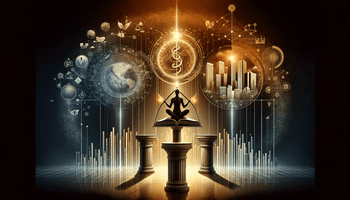 A thought-provoking and elegant digital artwork representing the key themes of Raghuram Rajan's book 'The Third Pillar'. The image should include a sy.png