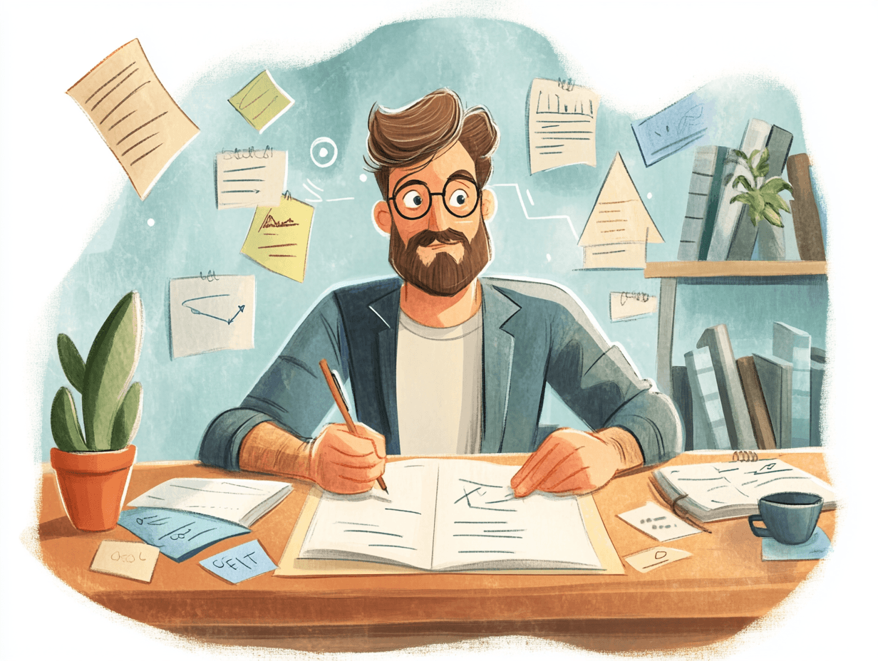 nicktheotter_A_male_instructional_designer_sits_at_a_wooden_t_871548cc-f8a7-415a-befb-52e23c3584b2_3.png