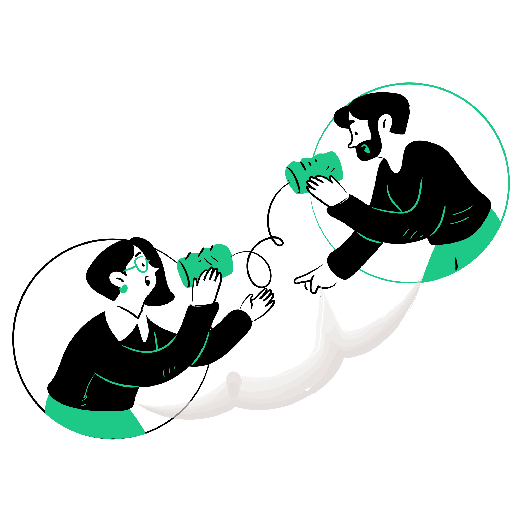 meaningful_call_with_two_people_sooncall.png