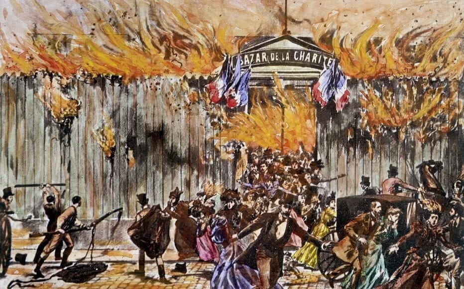 Illustration de l’incendie du Bazar de la charité, le 4 mai 1897. Roger-Viollet.jpg