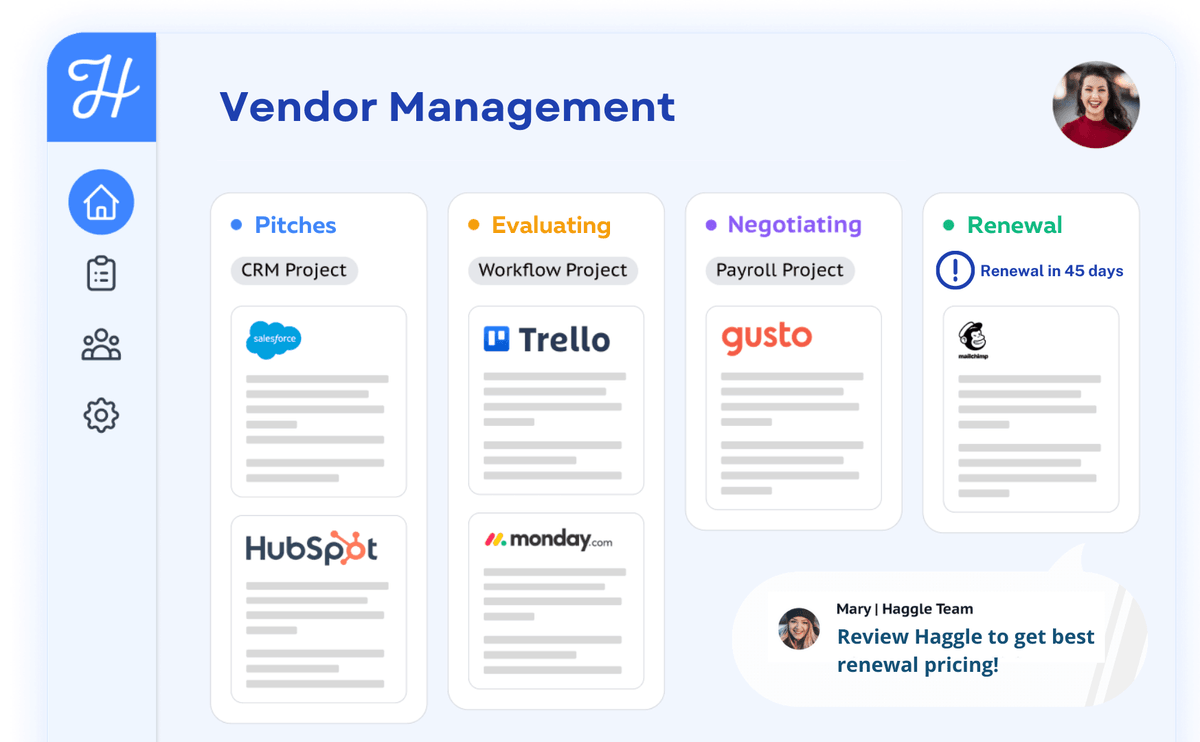 Vendor management software 
