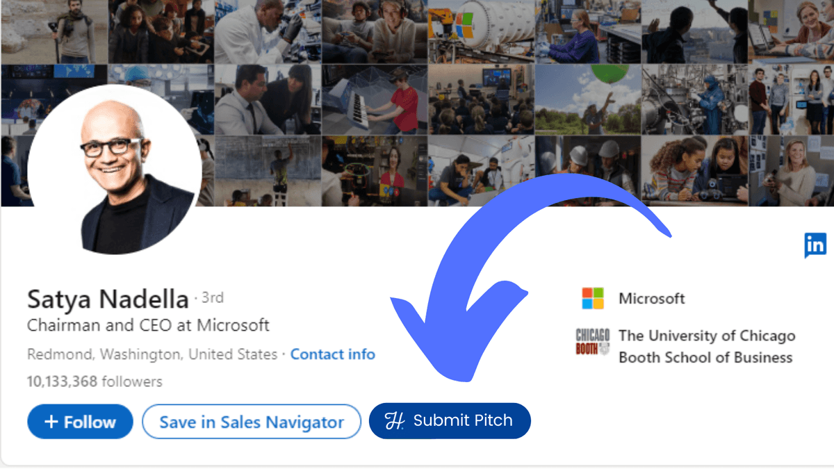 Submit pitch request