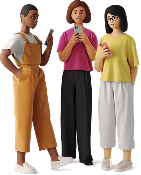 3d-business-girls-with-phones.png