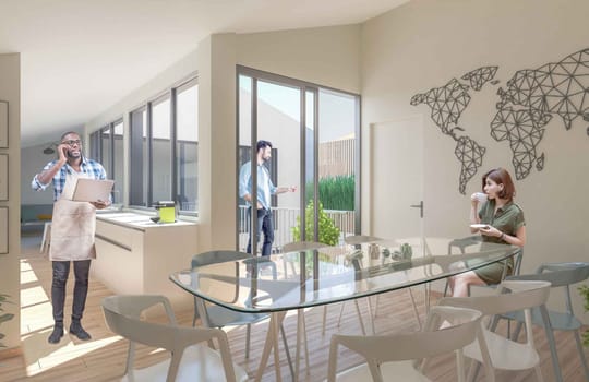 Programme immobilier neuf Les Patios d'Émile à Bordeaux