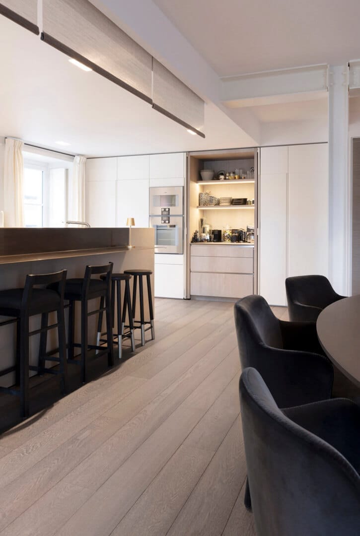 Cuisine haut de gamme, mobilier sur mesure, par Gwénaëlle Hoyet