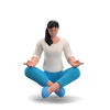 character builder _ meditate, mental, health, fitness, zen, meditation, yoga, girl.png