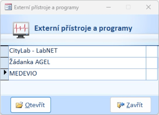 Pokračovat na Medevio